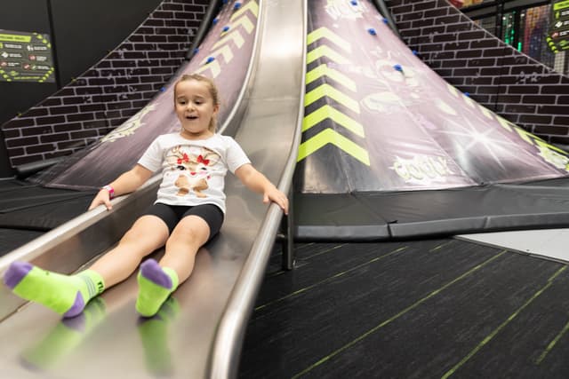 volcano slide