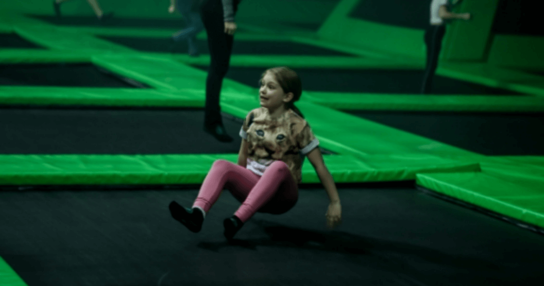 A Girl Jumping Different Abilities | Flip Out Australia