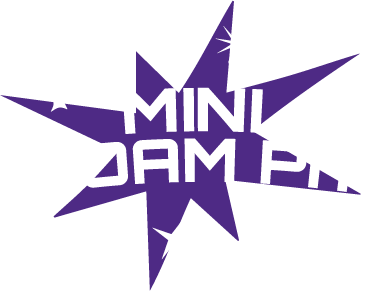 Mini Foam pit green logo | Flip Out Australia