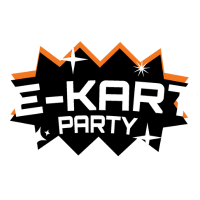 E-Kart Party Black icon | Flip Out Australia